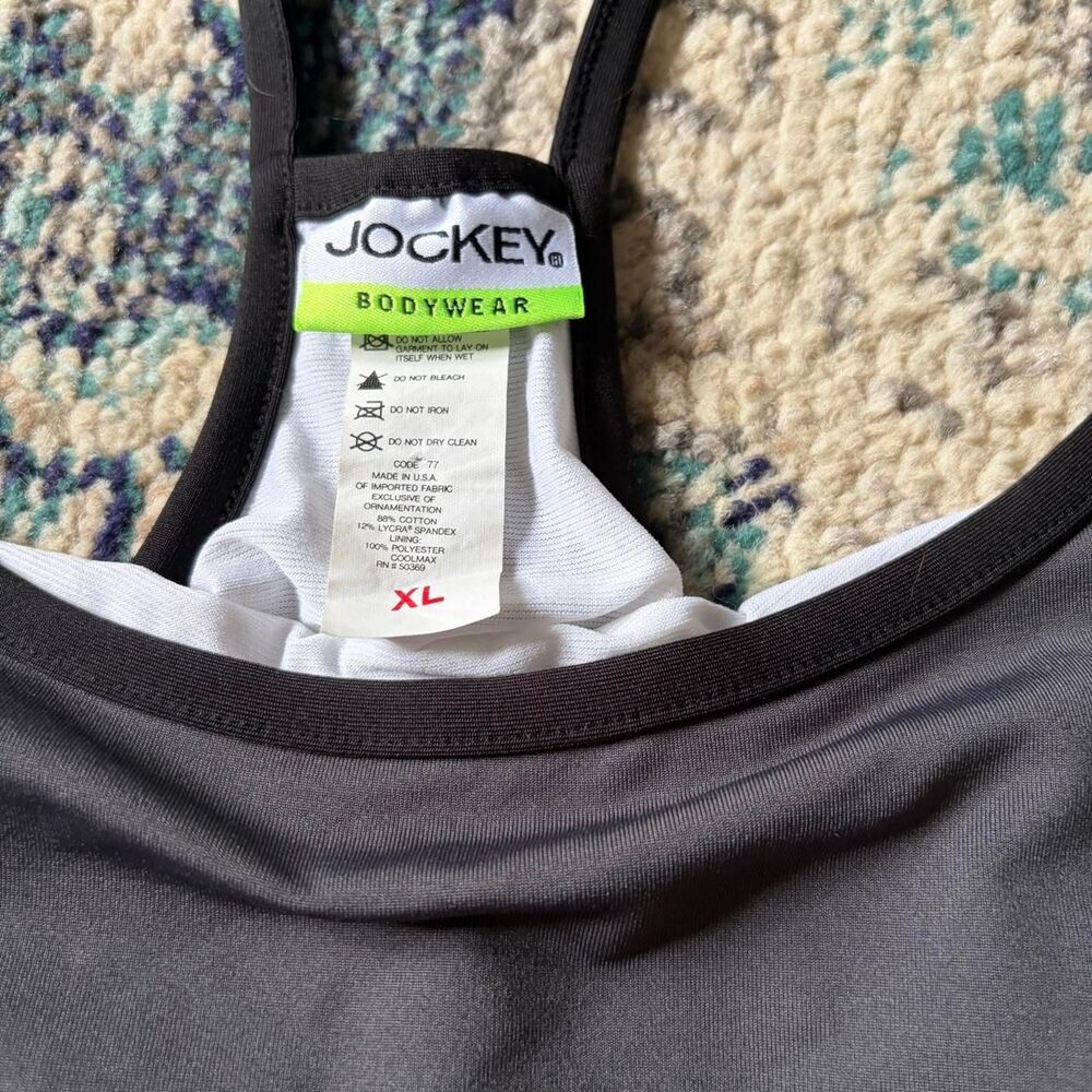 Jockey Women's Grey and Black Vest - Picture 3 of 6